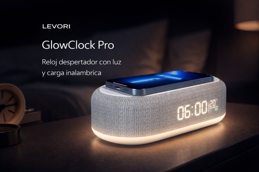 GlowClock - Reloj Despertador con Carga Magsafe