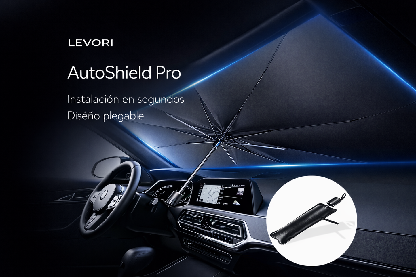 AutoShield – Parasol plegable para auto