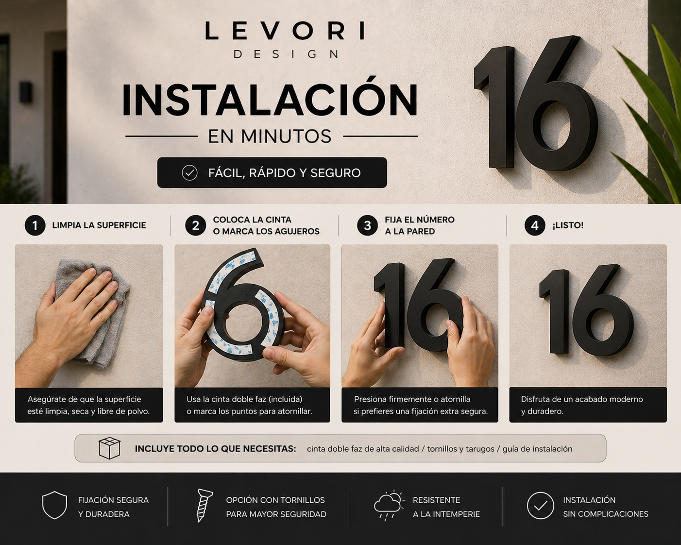LEVORI Design-Letras y Numeros