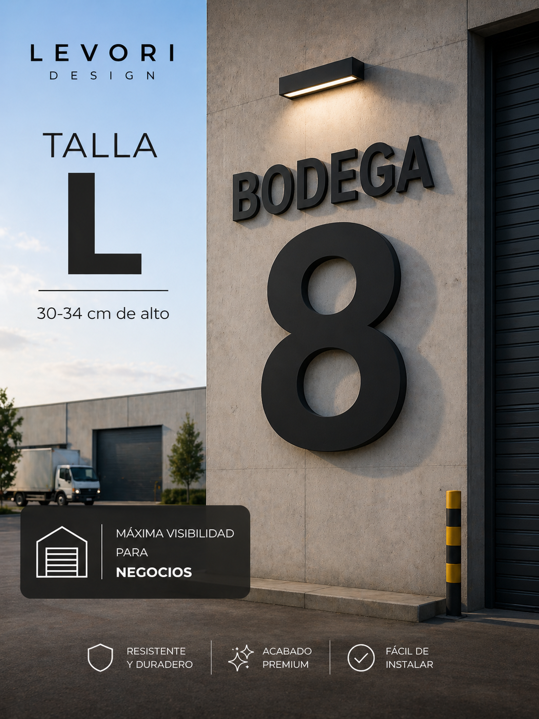 LEVORI Design-Letras y Numeros